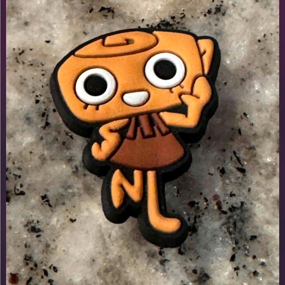 Dandy’s world Shelley Cute Orange Cartoon Character croc charm